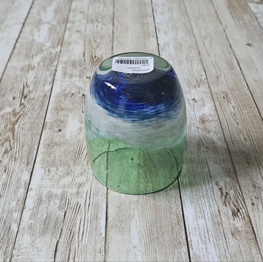 NIB Glassybaby SUNDAY Seahawks